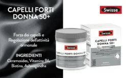 Swisse Beauty - Capelli Forti Donna 50+ Integratore Alimentare, 30 compresse