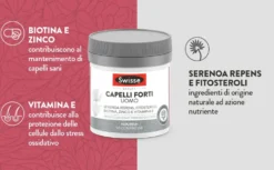 Swisse Beauty - Capelli Forti Uomo Integratore, 30 Compresse