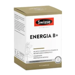 Swisse Energia B+ - Integratore multivitaminico per l'energia fisica e mentale, 50 compresse