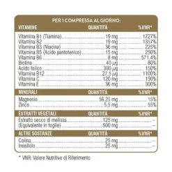 Swisse Energia B+ - Integratore multivitaminico per l'energia fisica e mentale, 50 compresse