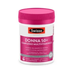 Swisse Multivitaminici Donna 50+ - Integratore per l'energia e le difese immunitarie, 30 compresse