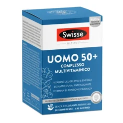 Swisse Multivitaminici - Uomo 50+ Integratore Alimentare, 30 compresse