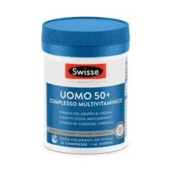 Swisse Multivitaminici - Uomo 50+ Integratore Alimentare, 30 compresse