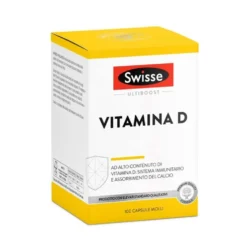 Swisse Vitamina D - Integratore alimentare per le ossa e i muscoli, 100 capsule molli