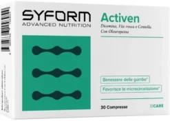 Syform Activen Integratore alimentare per il microcircolo e le gambe gonfie, 30 compresse