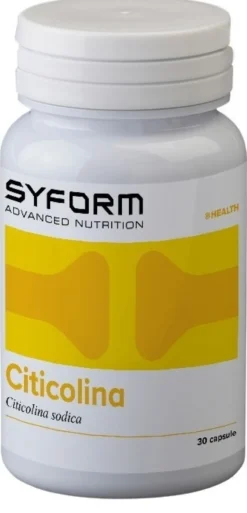Syform Citicolina - Integratore per il supporto della salute cognitiva, 30 capsule