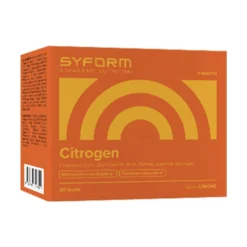 Syform Citrogen Integratore Funzionalità Muscolare Gusto Limone, 20 Bustine