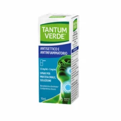 Tantum Verde Antisettico e Antinfiammatorio Spray Sollievo Dolore Bocca e Gola, 15ml