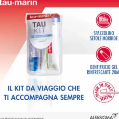 Tau-marin Tau-Kit Morbido Spazzolino Morbido + Dentifricio alle 12 Erbe 20ml