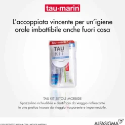 Tau-marin Tau-Kit Morbido Spazzolino Morbido + Dentifricio alle 12 Erbe 20ml