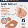Tecniwork Cerotto callifugo interdigitale - Cerotti per rimuovere i calli, 6 pezzi e 6 dischetti