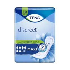 Tena Discreet Maxi - Assorbenti femminili per l'incontinenza pesante, 12 assorbenti