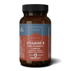 Terranova Complesso di Vitamine B con Vitamina C, 50 Capsule