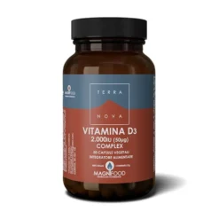 Terranova Vitamine - Vitamina D3 2000 UI Integratore, 50 Capsule
