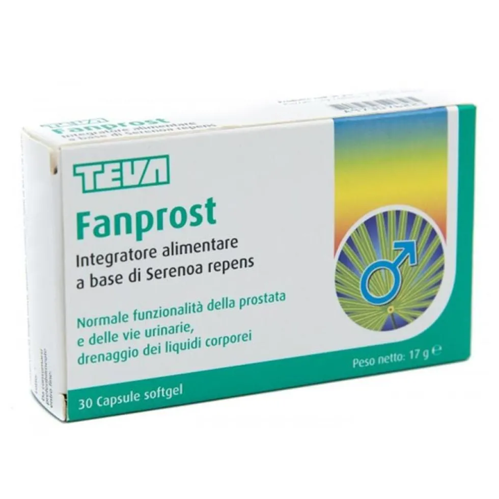 Teva Fanprost Integratore Alimentare, 30 Capsule Softgel