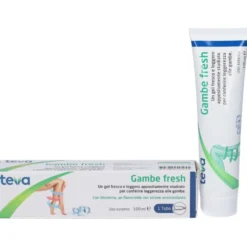 Teva Gambe Fresh - Teva gel gambe fresco ad azione defaticante per il microcircolo, 100 ml
