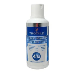 Thotale Detergente Intimo e Corpo pH 5.5 - Detergente emolliente per l'igiene quotidiana, 500 ml