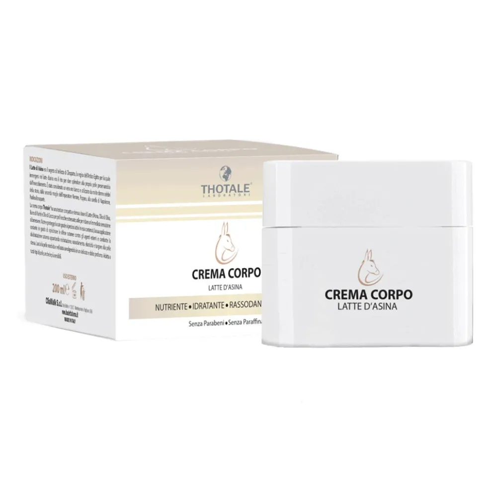 Thotale Latte d'Asina - Crema Corpo Nutriente, 200ml