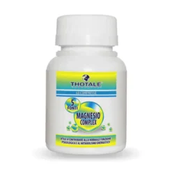 Thotale Magnesio Complex - Integratore per la stanchezza e la funzione muscolare, 60 capsule