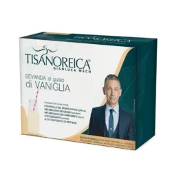 Tisanoreica Bevanda Al Gusto Di Vaniglia Integratore Alimentare, 4 Bustine