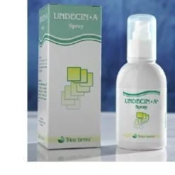 Tricofarma Undecin A - Spray antifungino per la cute desquamata e le micosi, 100 ml