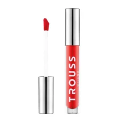 Trouss Rossetto liquido rosso opaco - Rossetto liquido rimpolpante a lunga durata, 3,5 ml