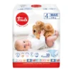 Trudi Baby Care - Pannolini Maxi Taglia 4 7-18 Kg, 18 pannolini