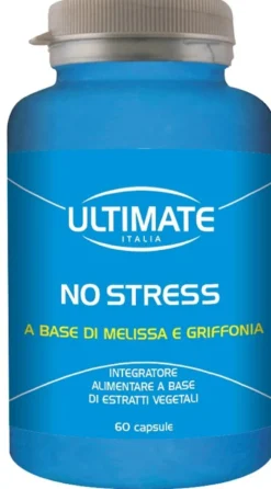 Ultimate No Stress - Integratore alimentare antistress, 60 capsule