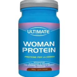 Ultimate Woman Protein Cacao - Integratore proteico donna con vitamine e probiotici, 750 g