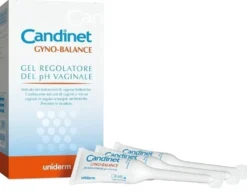 Uniderm Candinet Gyno-Balance Gel vaginale per l'equilibrio della flora, 7 tubetti da 5 ml