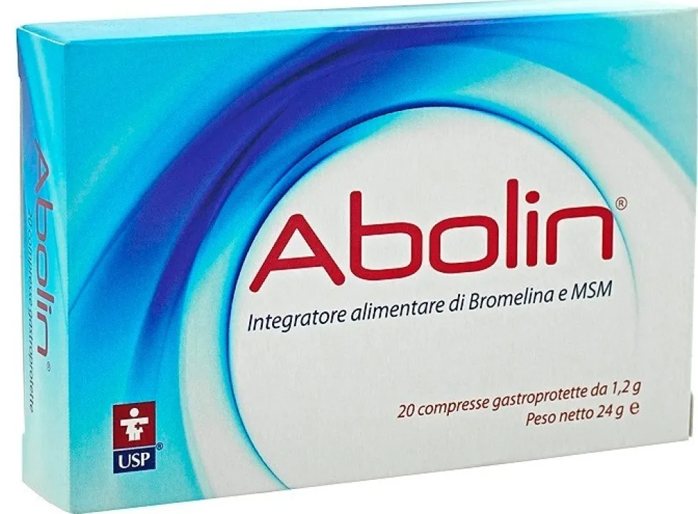 Union Of Pharmaceut Sciences Abolin - Integratore drenante per il microcircolo, 20 compresse