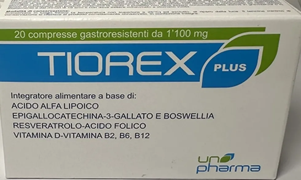 Unopharma Tiorex Plus 20 Compresse