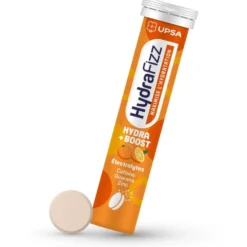 Upsa HydraFizz +Boost - Integratore per l'idratazione e l'energia, 16 compresse effervescenti