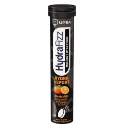 UPSA Hydrafizz Sport Integratore salino per l'idratazione sportiva, 16 compresse effervescenti