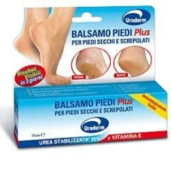 Uraderm Balsamo Piedi Plus per Piedi secchi e screpolati, 75ml
