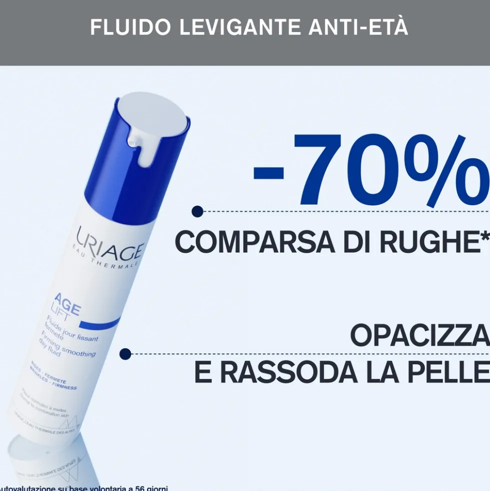 Uriage Age Lift - Fluido Giorno Multi Azione Levigante Elasticizzante, 40ml