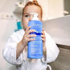 Uriage Baby - 1a Crema Lavante Detergente e Shampoo Bebè, 500ml
