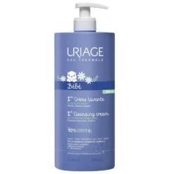 Uriage Baby - 1a Crema Lavante Detergente e Shampoo Bebè, 1Lt