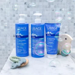 Uriage Baby - 1a Crema Lavante Detergente e Shampoo Bebè, 1Lt
