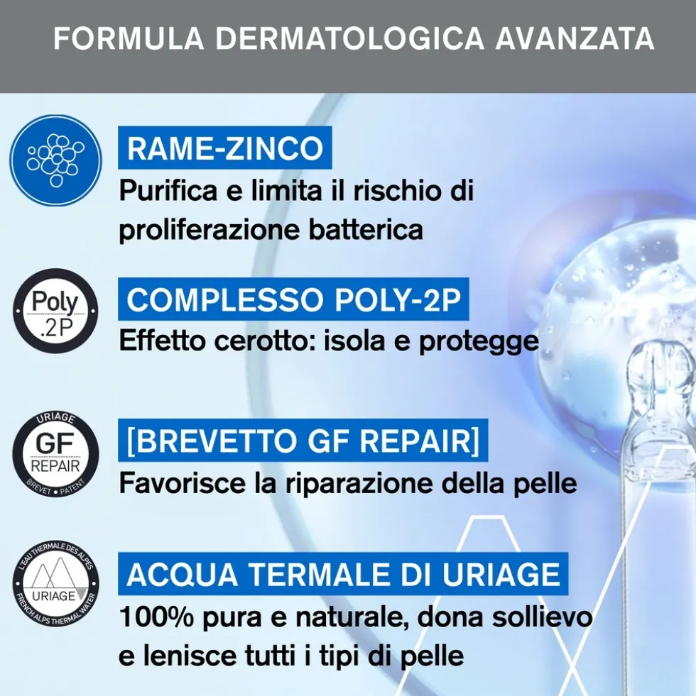 Uriage Bariéderm - Cica-Crema Con Cu-Zn Con SPF50+, 40ml