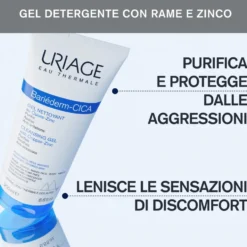 Uriage Bariéderm - Cica-Gel Detergente Anti-Irritazioni, 200ml