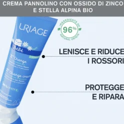 Uriage Bébé - 1er Change Crema per il Cambio Prevenzione e Trattamento, 100ml