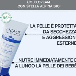 Uriage Bébé - 1ere Cold Cream Crema Ultra-Nutriente, 75ml