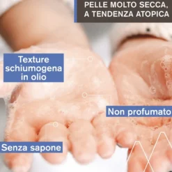 Uriage Bébé - 1ere Huile Olio Lavante Olio Detergente Lenitivo, 500ml