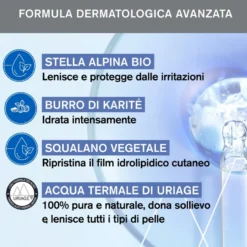 Uriage Bébé - 1er Lait Hydratant Latte Idratante Viso Corpo Sederino, 500ml