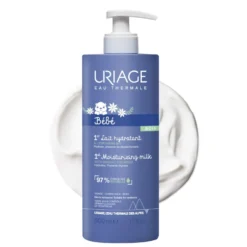 Uriage Bébé - 1er Lait Hydratant Latte Idratante Viso Corpo Sederino, 500ml