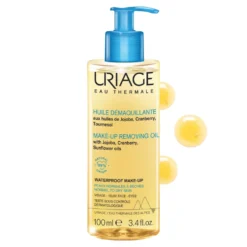 Uriage Eau Thermale - Olio Struccante Waterproof per Pelle Normale Secca, 100ml