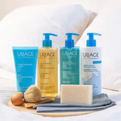Uriage Gel Detergente Dermatologico Extra-Ricco per Pelle Sensibile, 500ml