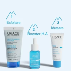 Uriage Gelee Gommage Delicato Viso - Gel esfoliante per rimuovere le impurità e illuminare, 50 ml