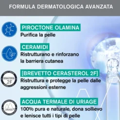 Uriage Hyséac - Crema Detergente Pelle A Tendenza Acneica, 150ml